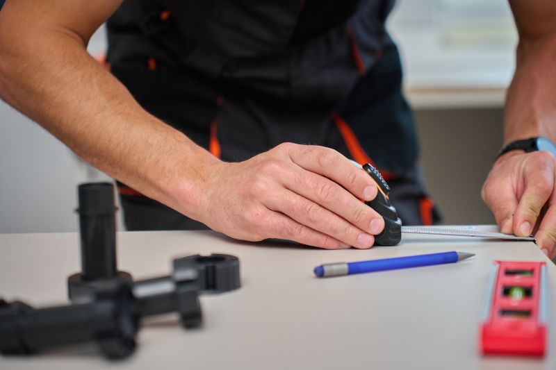Craftsmen Working on Cabinets